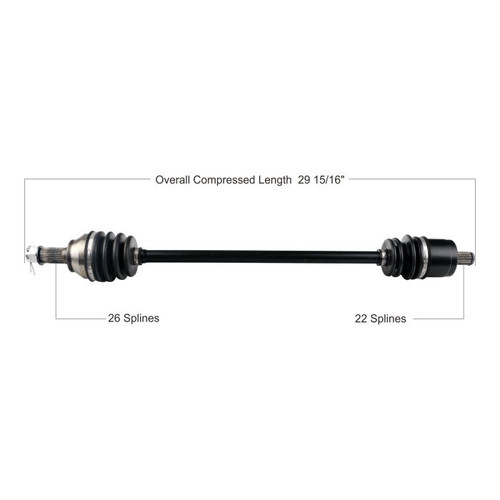 Tytaneum 813-0181 Tytaneum Oe Replacement Cv Axle Polaris Front Left / Right