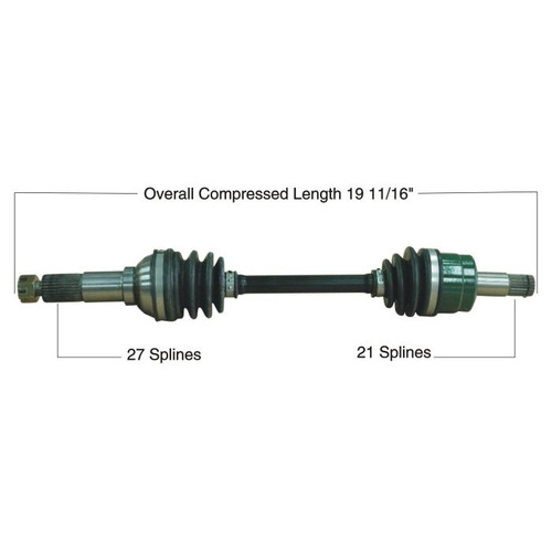 Tytaneum 813-0203 Tytaneum Oe Replacement Cv Axle Yamaha Front Left / Right