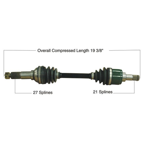 Tytaneum 813-0204 Tytaneum Oe Replacement Cv Axle Yamaha Front Left / Right