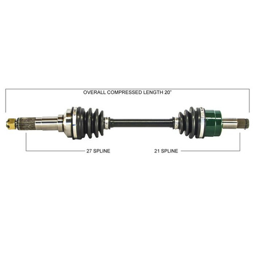 Tytaneum 813-0211 Tytaneum Oe Replacement Cv Axle Yamaha Front Left / Right