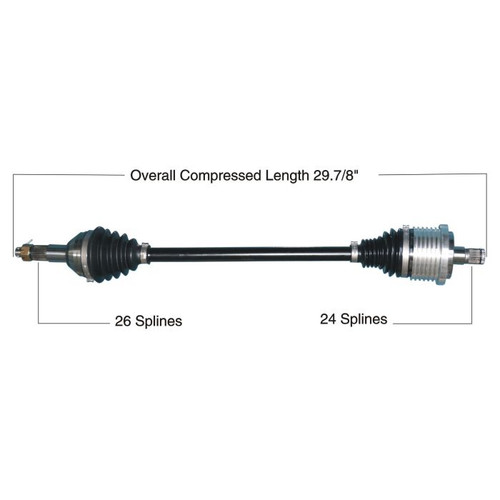Tytaneum 813-0245 Tytaneum Heavy Duty Cv Axle Can-Am Rear Left / Right