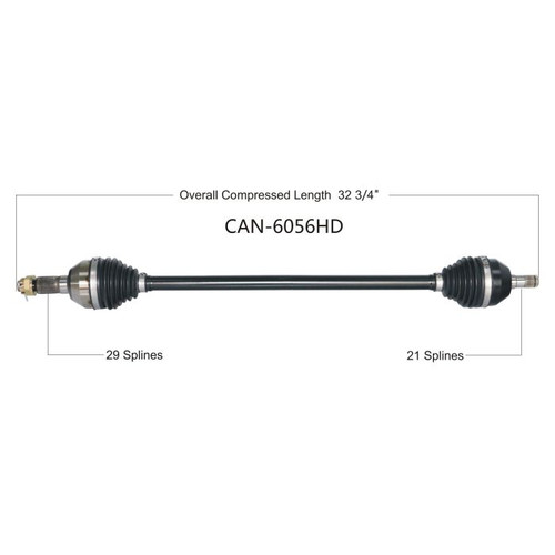 Tytaneum 813-0385 Tytaneum Heavy Duty Cv Axle