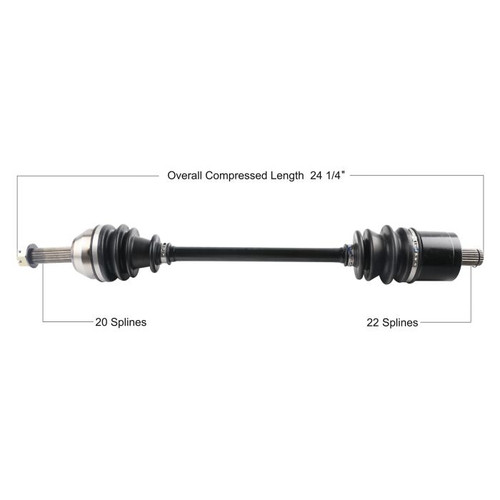 Tytaneum Pol-7072 Tytaneum Polaris Oe Replacement Cv Axle