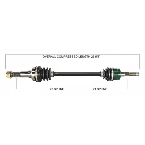 Tytaneum 813-0209 Tytaneum Oe Replacement Cv Axle Yamaha Front Right