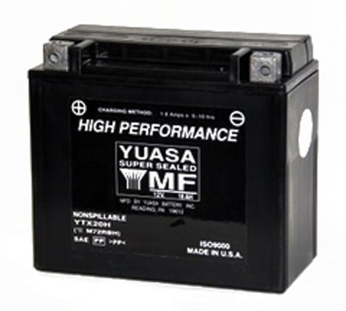 Yuasa Battery Yuam729Bstwn Yuasa Ytx9 Factory Activated, Maintenance Free 12 Volt Battery