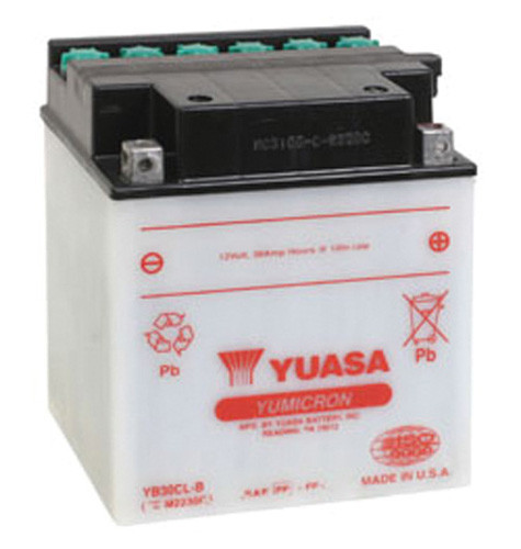 Yuasa Battery Yuam2230Ctwn Yuasa Yb30Cl-B Yumicron-12 Volt Battery