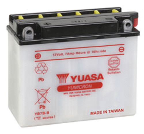 Yuasa Battery Yuam227Bb Yuasa Yb7B-B Yumicron-12 Volt Battery