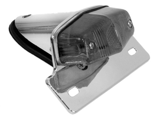 Emgo Tail Light 12V W/Die Cast Chr Bckt