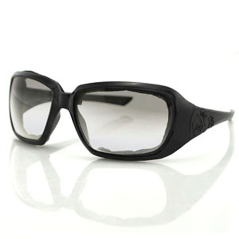 Bobster Scarlet Sunglass Blk Frame Anti-Fog Clear Foam