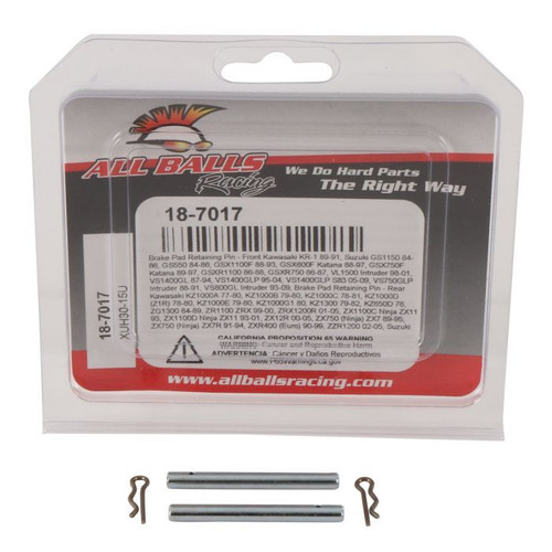 All Balls Racing Brake Pad Retaining Pin Kit Front
