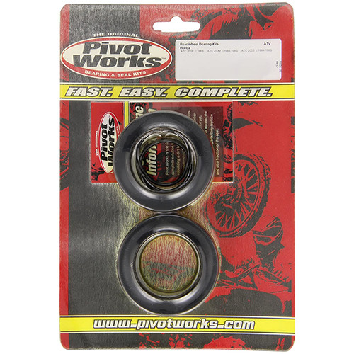 Pivot Works Rear Wheel Bearing Kit Honda Atv PWRWK-H56-000