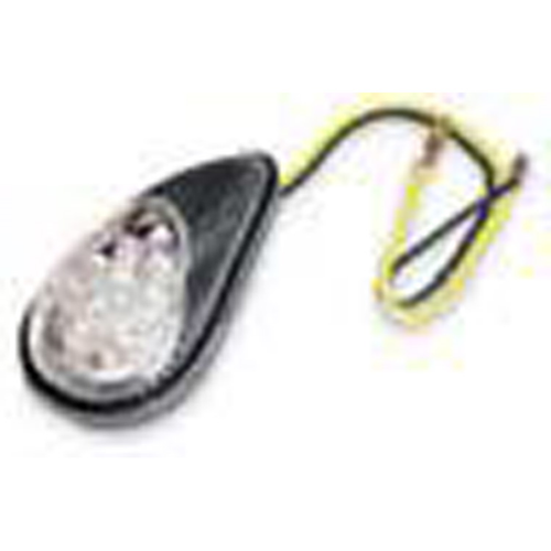 K&S Led Ultra Mini-Flush Mount Marker Lights Blk (10 Leds) 25-8950