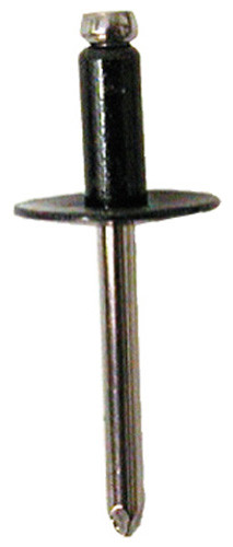 Industrial Rivet Track Rivets Ss66Lf Black Package Of 100