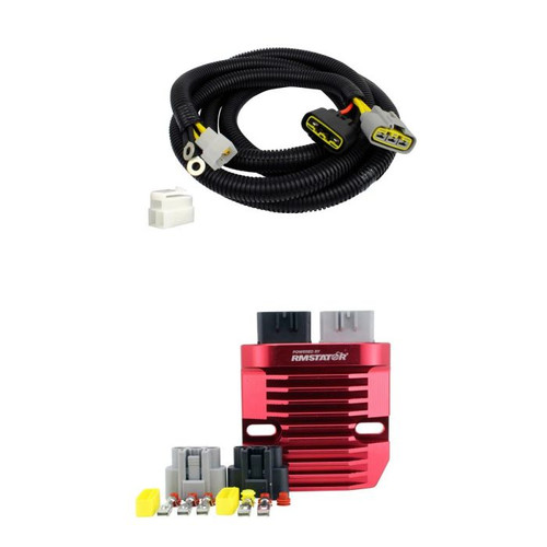 Rmstator Rmstator Series Machined Alum Regulator + Bypass Harness