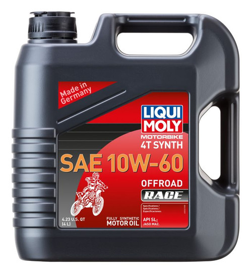 Liqui Moly Liquimoly Motorbike 4T Synth 10W-60 Offroad Race 20L