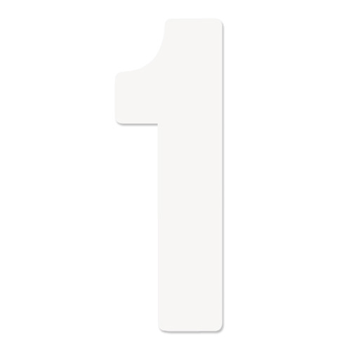 Factory Effex Fx 2015 Numbers Pro 5" White 1