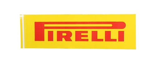 Pirelli Pirelli Sticker 4.25 X 1.5"