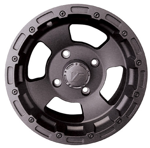 Vision Wheels Vision Aluminum Wheel 161 Bruiser Black 12X7