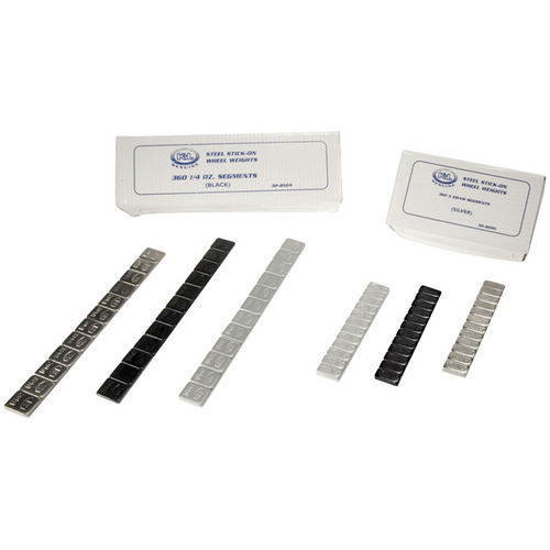 K&L Supply 5 Gram Steel Stick-On: Blk