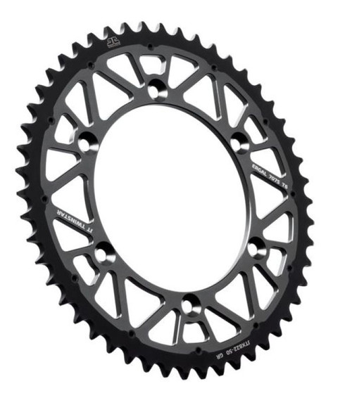 Jt Sprocket Twinstar Sprocket Gray 50-Tooth
