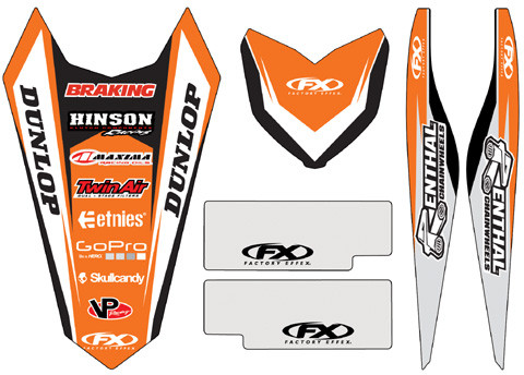 Factory Effex Fx 2015 Standard Trim Kits (20" X 24" Sheets)