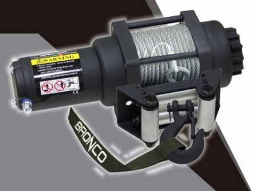 Bronco Bronco 3500Lb Black Edition Winch W/Wireless Remote