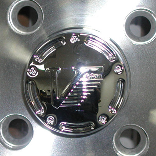 Vision Wheels Vision Wheel Chrome Wheel Cap For 137/156Mm Bolt Pattern