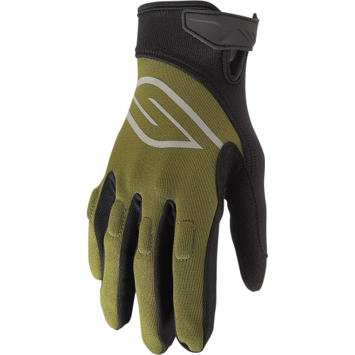Slippery Circuit Gloves - Olive/Black - Large