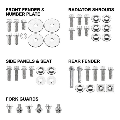 Psychic Psychic Body Panel Hardware Pack
