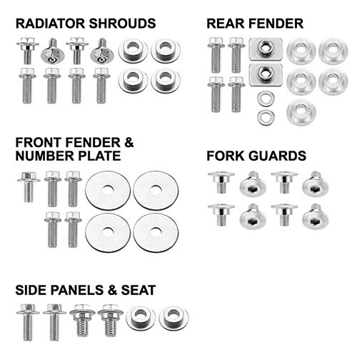 Psychic Psychic Body Panel Hardware Pack