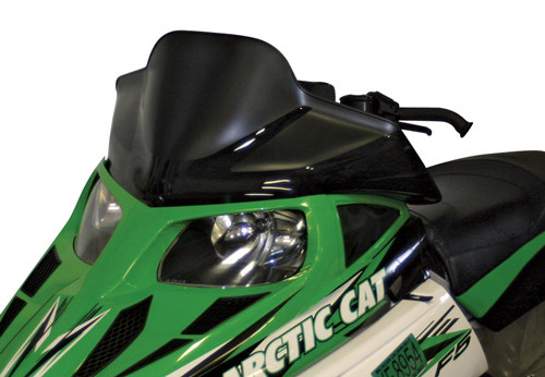 Powermadd Cobra Arctic Cat F Series Low 12" Black W/Black Graphics