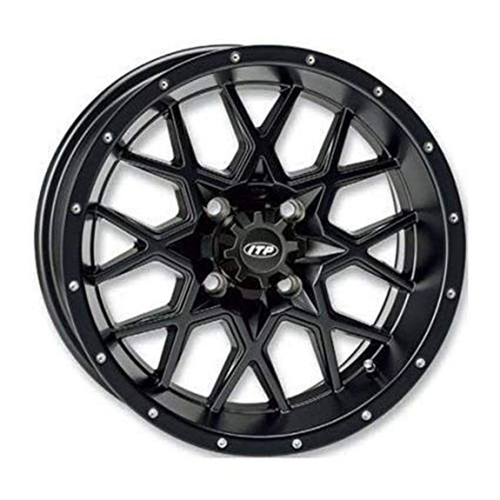 Itp Itp Hurricane Wheel 12X7 Matteblack (12Rb113Bx)