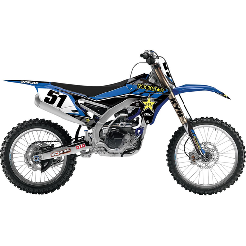 Factory Effex Fx 16 Rockstar Complete Shroud/Trim/Lower Fork Graphic Kit