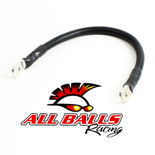 All Balls Racing 11" Black Battery Cable