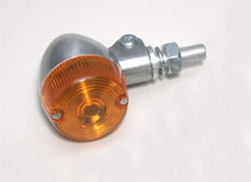 K&S Marker Lights Aluminum Round #1 71X44 (S/F) Amber