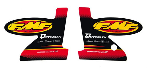 Fmf Racing Fmf Q Stealth 2-Part Wrap Logo Decal Replacement