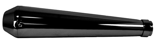 Emgo Emgo Muffler Cone Shorty Black