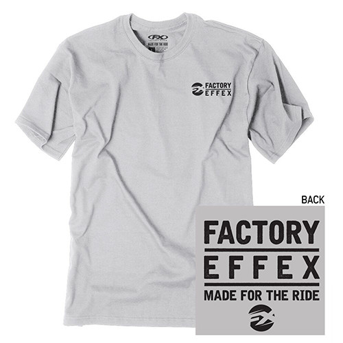 Factory Effex Factory Effex Fx Stamped T- Shirt / Silver Xxl