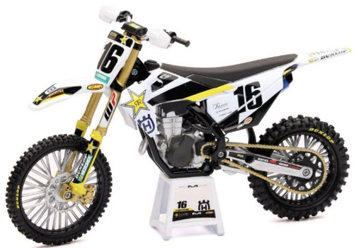 Newray 1/12 Rockstar Husqvarna Team Fc450 (Zach Osborne) #16