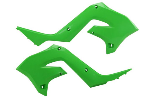 Polisport Radiator Scoops Restyling Green 8425800001