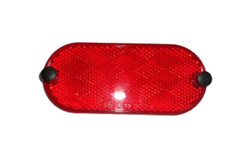 Wes Industries Oval Security Reflector (Fastener Included)