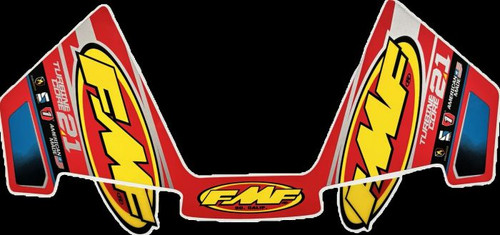 Fmf Racing Fmf Turbinecore 2.1 Mylar Decal Replacement 3Pc