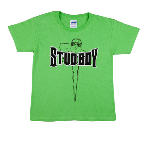 Studboy Stud Boy 2013 Lime Kids T-Shirt X-Large