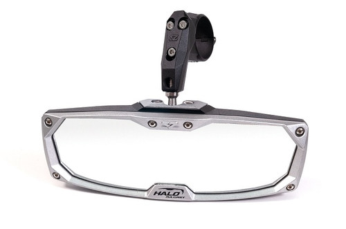 Seizmik Halo-Ra Cast Rear View Mirror W/Cast Bezel - 1.75"