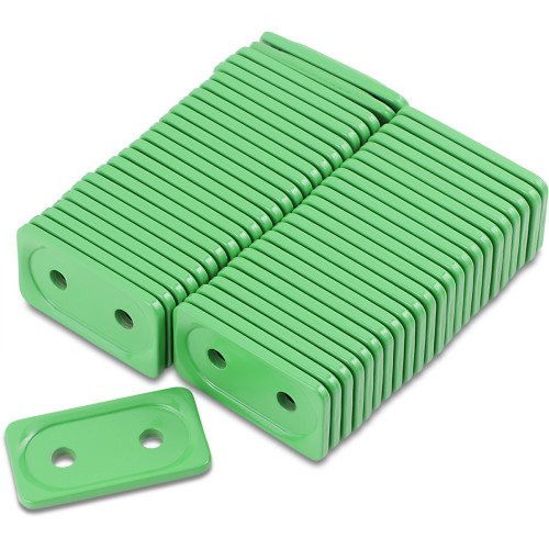 Woody'S Support Plates - Green - Double - 48 Pack Adg-3780-48