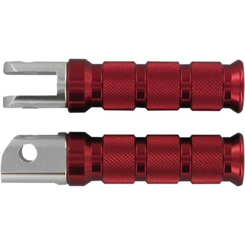 Emgo Foot Rest F Slash Cut Red