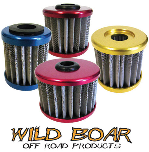 Wildboar 1St Lower 2 5/8" Long Ktm Wild Boar Stainless Steel Oil Filter