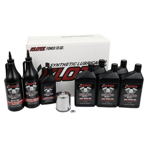 Klotz Klotz Oil Change Kit Harley Evolution Big Twin
