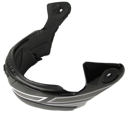 Zeus Zeus Liftech 508 - Replacement Chin Bar - Storm Black BAR-SRM-BK