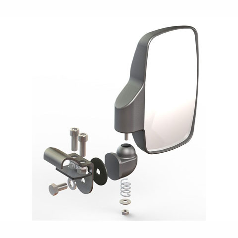 Seizmik Seizmik Side View Mirrors Pro-Fit Roll Cage